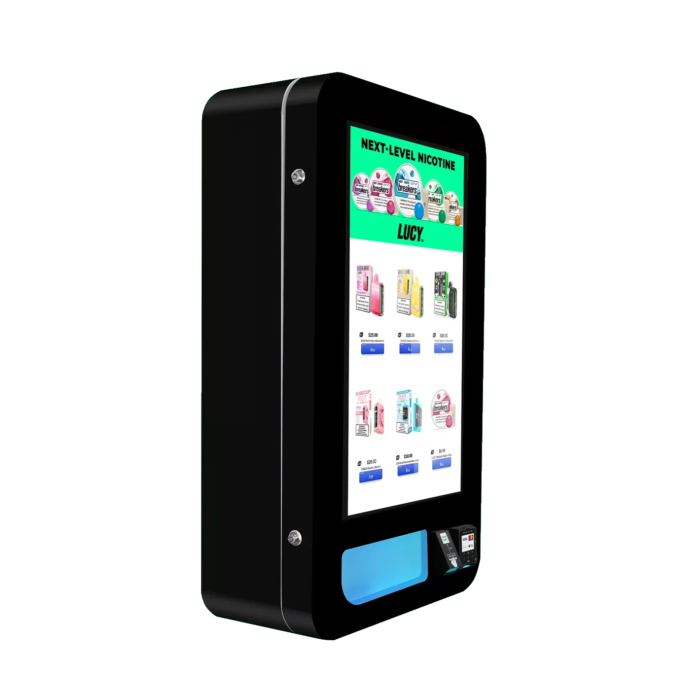 Twylight wall-mounted digital vending machine